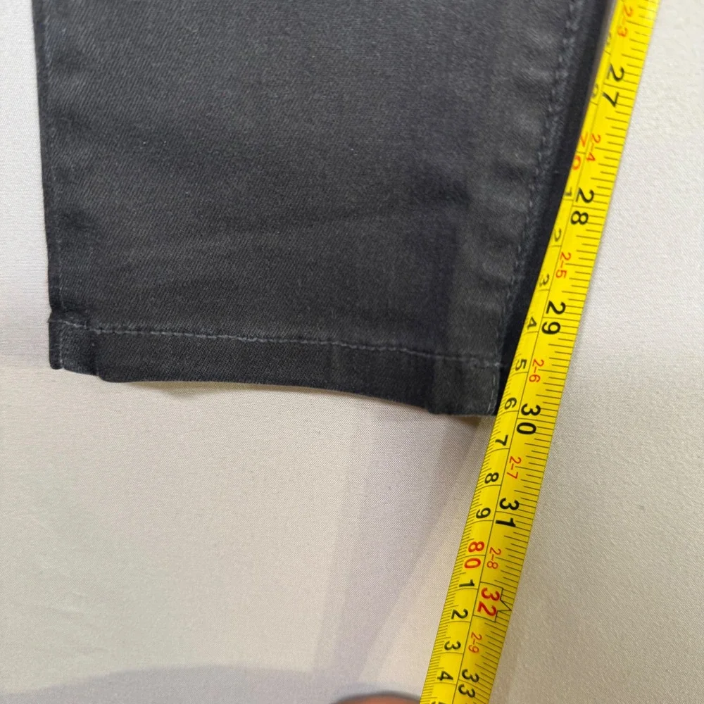 Flying Monkey High Rise Ankle Skinny Jeans‎ Size 27 Black Denim Pants - Picture 9 of 13